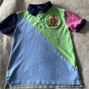 Big Pony Crest Cotton Polo Ralph Lauren size S(8)